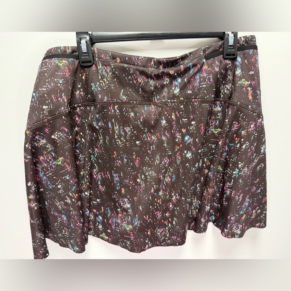 Athleta NWT Match Point Printed Skort in Supersonic | Size Large - Picture 6 of 8